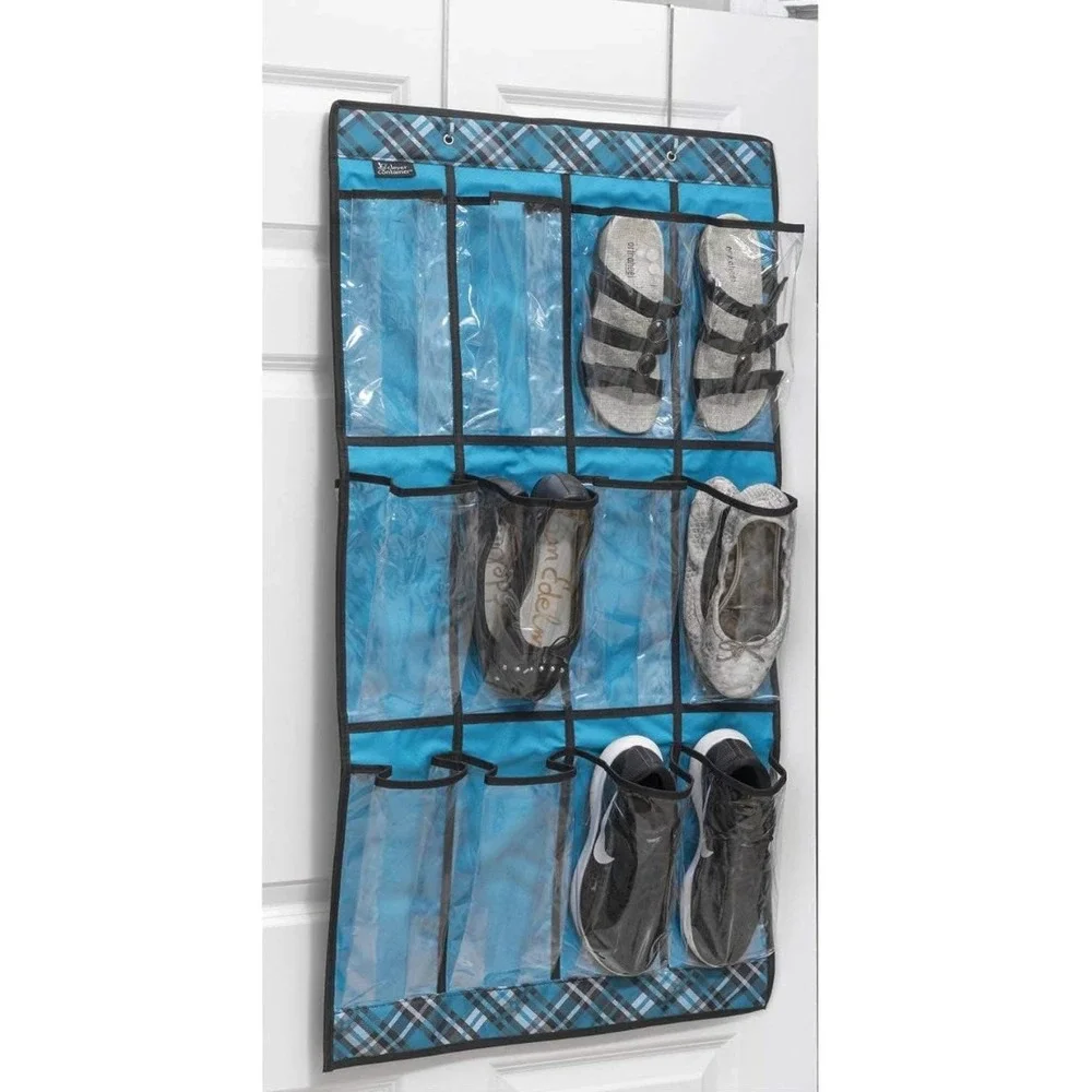 Door Hanging Organizer Cruise Vacation Space Saver w/ Large Pocket Black‎ Only